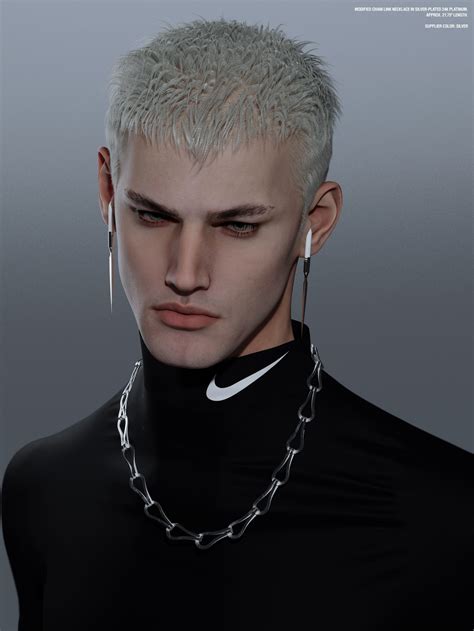 Accessories Collection 03 For Ts4 Terfearrence Sims 4 Hair Male