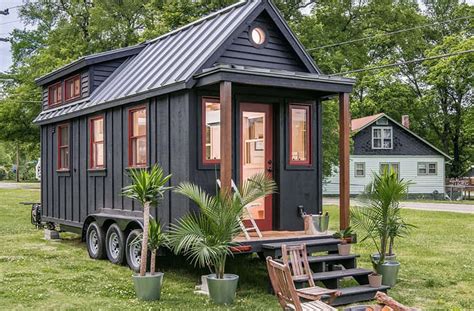 Towable Riverside Tiny House Packs Every Conventional Amenity Into 246