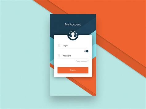 50 Mobile Login And Signup Forms For Your Inspiration Hongkiat