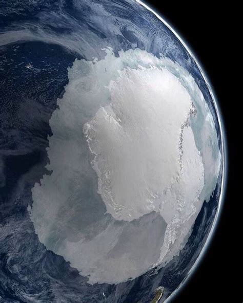 Antarctica From Space By Nasa Space Miracle