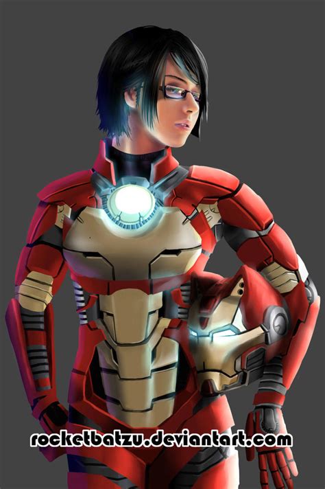 Iron Woman By Rocketbatzu On Deviantart