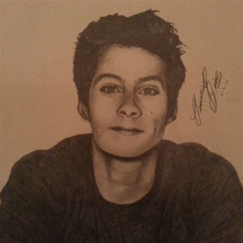 New Drawing Of The Handsome Dylan Obrien