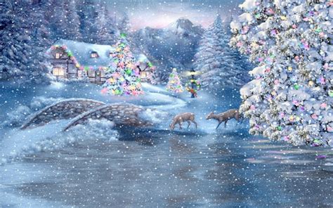 Beautiful Christmas Wallpapers 62 Images