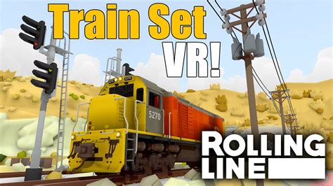 Model Train Vr Game Rolling Line First Look Part 1 Youtube