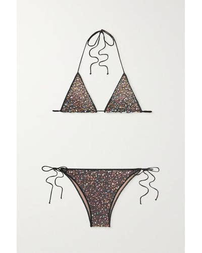 Sequin Bikinis For Women Up To 70 Off Lyst