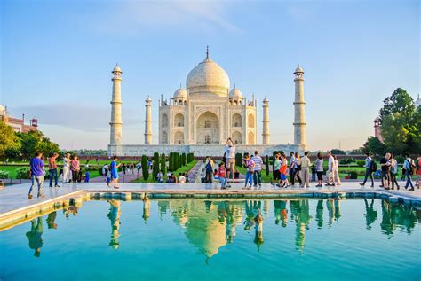 Many people claim the building itself is smaller while the taj mahal is a crowded attraction, many of the visitors are indians traveling within their own country. Visiting Taj Mahal? Pay a fine if you spend over 3 hours