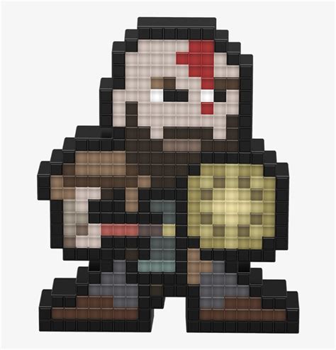 Kratos God Of War 4 Pixel Pals Transparent Png 800x1029 Free