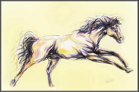 Horse running drawing running art animal line drawings horse drawings hair drawings animal sketches drawing. Horse Running Drawing by Dotty Fenner