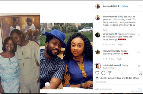 Jackie appiah desmond elliot flirtation whiles john dumelo and gifty mawunyo chop their kisses on stage, jackie and desmond were also at the. 16th Wedding Anniversary - Desmond Elliot & wife celebrate ...