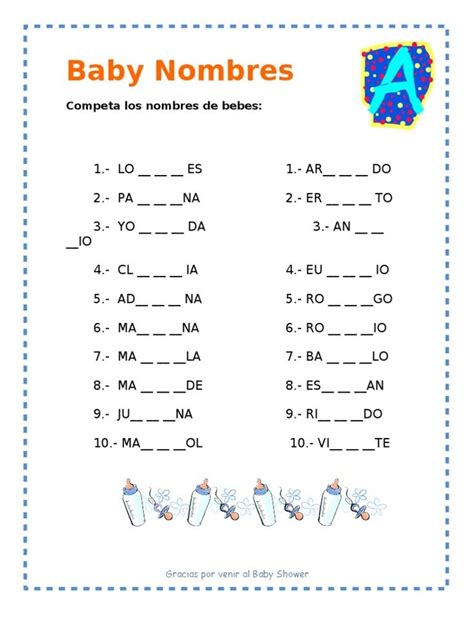 Puedes jugarlos tal como se muestran, o adaptar la idea y crear tu propia versión. Juegos para la Baby Shower de tu nene | Juegos para baby ...