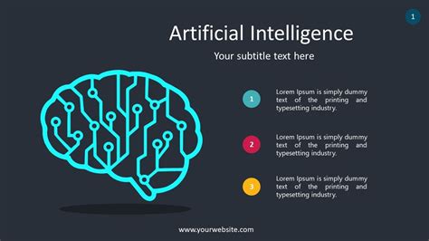 Free Artificial Intelligence Slides Powerpoint Template Artificial