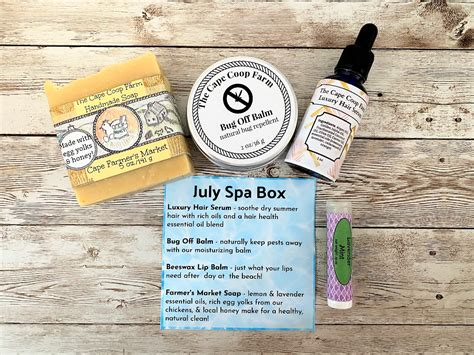 The Cape Coop Crate Deluxe Monthly Spa Box Subscription The Cape