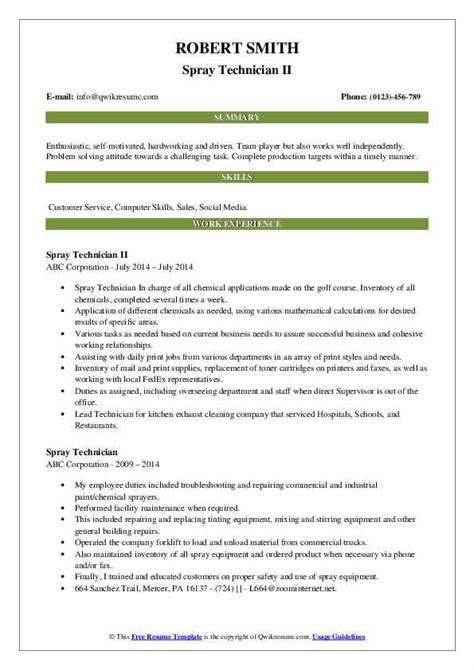 Pest Control Technician Job Description Resume In 2021 Resume