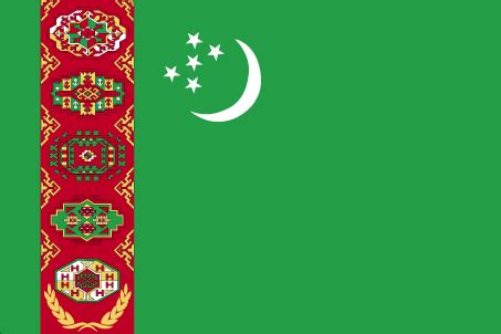 I was interested in the similarity between various flags of the world. Turkmenistan Flag and Description
