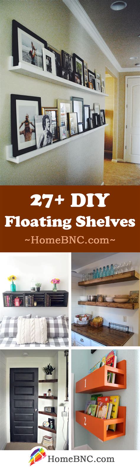 27 Best Diy Floating Shelf Ideas And Designs For 2017