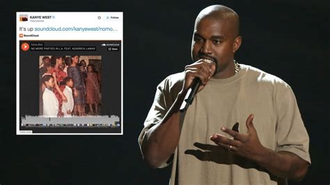 listen to kanye west s no more parties in l a featuring kendrick pilerats