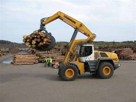 Liebherr L580 Log Handler Heavy Equipment Pinterest Logs Heavy