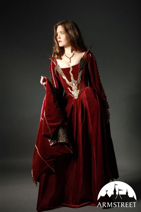 Custom Lady Dragon Dress Queen Dresses Royal Dresses Gowns Dresses Medieval Gown Medieval