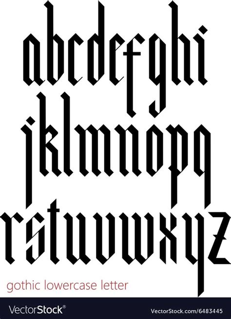 Gothic Letters Gothic Fonts Gothic Lettering Lettering