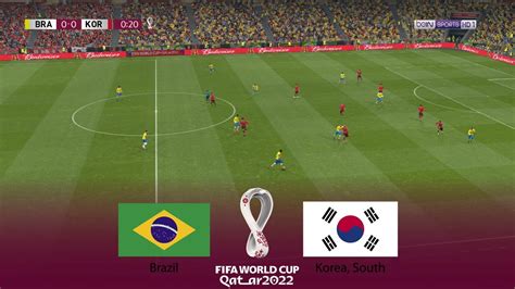 Brazil Vs South Korea Fifa World Cup Qatar 2022 05 Decembar 2022