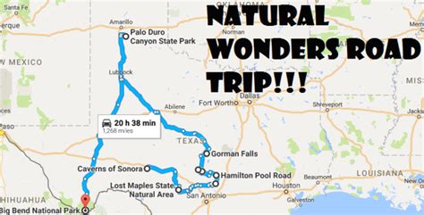 This Natural Wonders Road Trip Will Show You Texas Like Youve Never