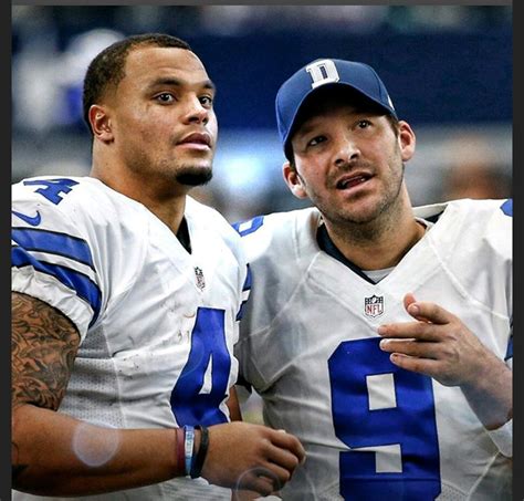 Tony Romo And Dak Prescott Tony Romo Dallas Cowboys Dallas Cowboys