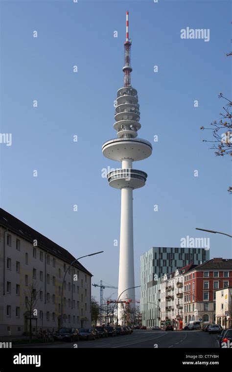 Hamburg Hamburg Tv Tower Stock Photo Alamy
