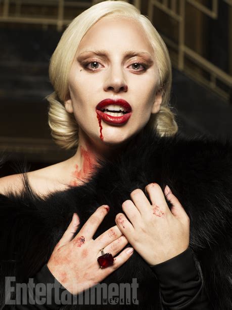 Behind Lady Gaga S Killer Look In American Horror Story Hotel