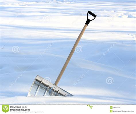 Snow Removal Shovel Royalty Free Stock Photo Image 18383405