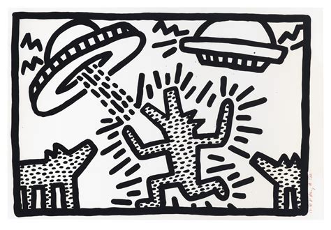 Keith Haring 1958 1990 Untitled One Plate Christies