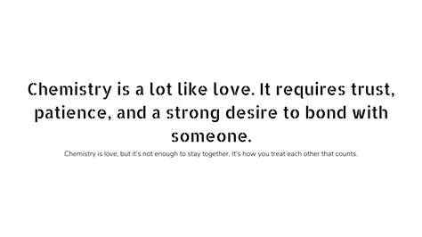 78 Chemistry Love Quotes Express Your Love With Science