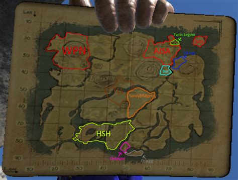 Ark Survival Evolved Live Map Other Games Angry Army Ajsa