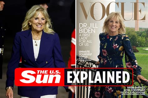 What Did Jill Biden Wear In The Vogue Cover Shoot The Us Sun