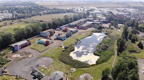 Abandoned Theme Park Cleethorpes Pleasure Island By Drone Youtube