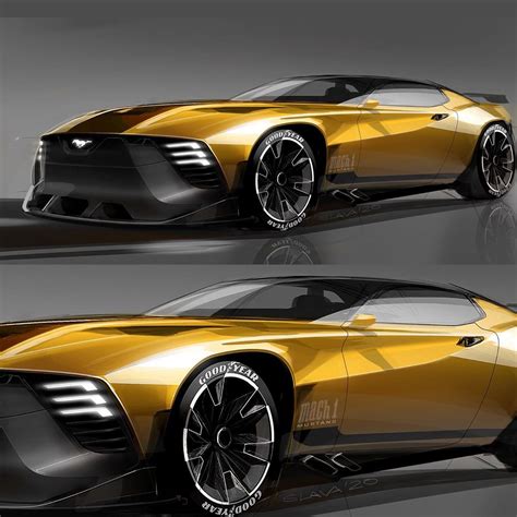 We built a car for a segment that didn't even exist. Modern Ford Mustang Mach 1 Shows Retro-Futuristic Vibes ...