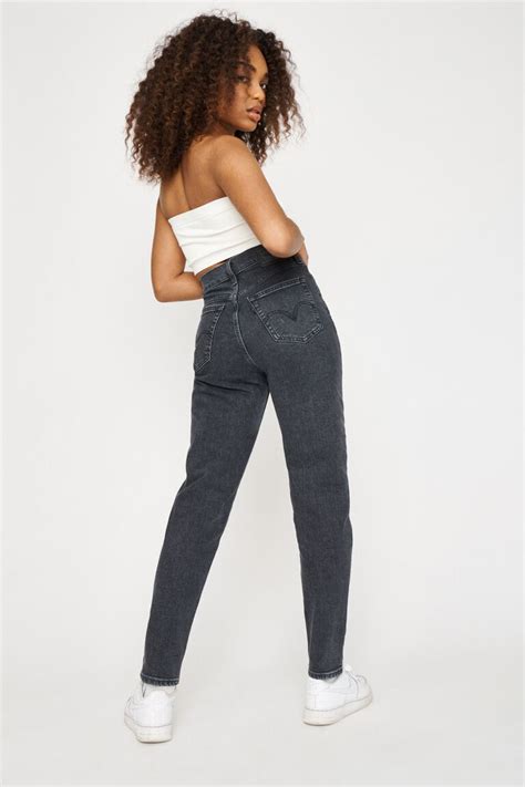 Levis High Waisted Taper Fit Womens Jeans Garage