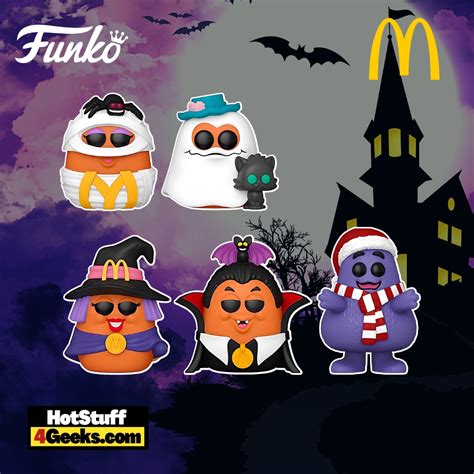 New Mcdonalds Halloween Funko Pop 2023 Scary Meets Cute