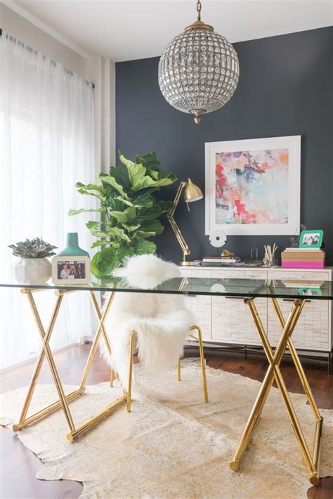 Gorgeous Glam Office Desks And Styling Inspiration Red Soles And Red Wine