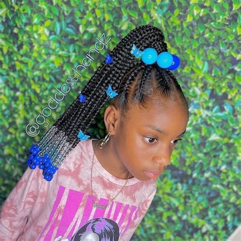 Prettybandzz🖤 In 2022 Little Girl Braid Hairstyles Kids