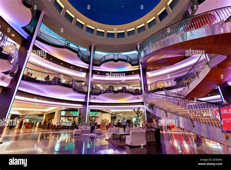 Asia Arabia Dubai Emirate Dubai Burjuman Mall Stock Photo Alamy