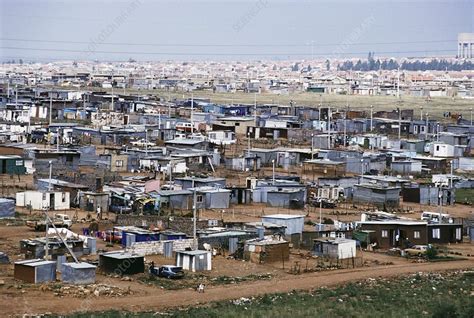 Shanty Town South Africa Stock Image C0089814 Science Photo Library