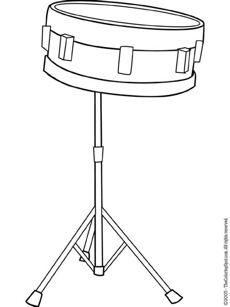 Snare Drum Coloring Page Audio Stories For Kids Free Coloring Pages