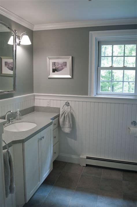 As you'll see, even the tiniest powder rooms can work wainscoting with the right creative configuration. Bathrooms With Beadboard Amazing With 1000 Ideas About ...