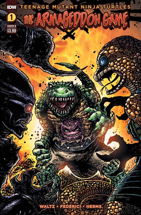teenage mutant ninja turtles the armageddon game 1 eastman cover fresh comics