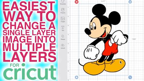 Download HOW TO CREATE AN SVG | HOW TO CHANGE A SINGLE LAYER IMAGE TO MULTIPLE LAYERS IN CRICUT DESIGN ...