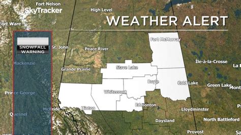 Snowfall Warnings Issued For Central Alberta Tuesday Globalnewsca