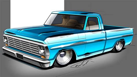 Do It Yourself 1969 Ford F 100 Frame Reinforced For Art Morrison