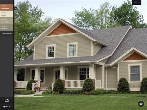 See more ideas about sherwin williams paint colors, sherwin william paint, sherwin williams. Herbal wash/muslin/Brandywine | House paint exterior ...