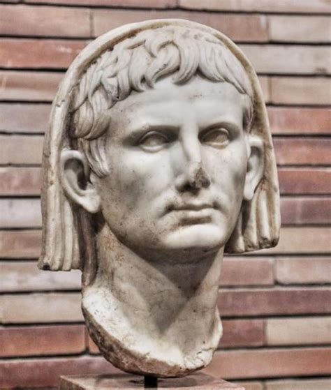 Cayo Julio César Octaviano Retrato Del Emperador Conocido Como César