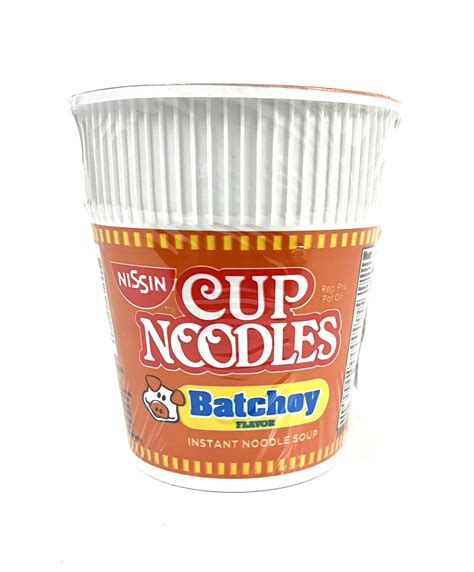 Nissin Cup Noodles Batchoy Flavor 60 Grams Sandr Online Pilipino Food